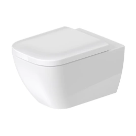 DURAVIT Happy D.2 Унитаз подвесной безободковый 540х365 мм, с креплением, цвет белый, внутри с Hygiene- Glaze (2222092000)