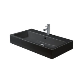 Раковина Duravit Vero для мебели с перел с 1 отврстием под смеситель 700x470мм Цвет Черный (454700800)