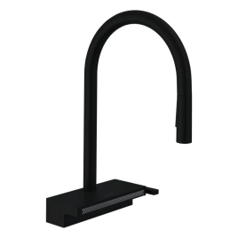 Hansgrohe Metris M71 Кухонный смеситель однорычажный, Eco, с вытяжным душем, 2jet, цвет под сталь (14780800)