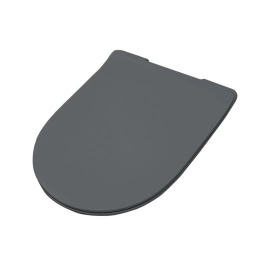 Artceram FILE 2.0 Крышка с сиденьем Slim для унитаза, механизм soft-close, цвет blu denim/хром (FLA014 37)