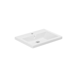 Раковина AZZURRA THIN 60см c 1 отв под смеситель цвет белый