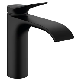 Hansgrohe Vivenis Смеситель для раковины 110 без д/клапана, цвет матовый черный (75022670)