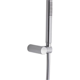 CISAL Shower Душевой гарнитур:ручная лейка,шланг 150 см,держатель настенный для лейки, цвет хром (DS01810021)