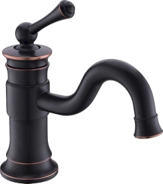 Смеситель Timo Adelia 6061/04F black antique для раковины
