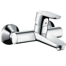 Hansgrohe Focus Смеситель для раковины, настенный, излив 180мм, цвет: хром (31923000)
