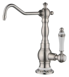 Кран Zorg Stone ZR 01 nickel для фильтра