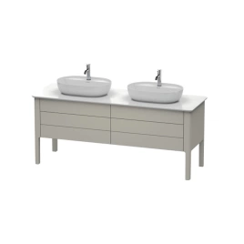 Duravit Luv База напольная, 743x1788x570, 2 выдв.ящика, цвет серо-коричневый шелковисто-матовый (LU9567B6060)