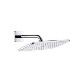 HG Raindance Е Верхний душ 1jet (RainAir), 360х190 мм, с настенным держателем 240 мм, G1/2, цвет: хром (27371000)