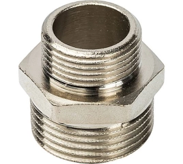 Ниппель STOUT НН переходной 1 x 3/4 никелированный
