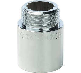 Удлинитель STOUT латунный 3/4 x 30 хромированный