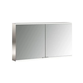 Emco Prime Зеркальный шкаф с подсветкой LED2 Facelift навесная модель, 1200 mm, 2-дверки, IP 20 зеркальная задняя стенка (9497 062 46)