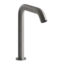 GESSI 316 FLESSA Смеситель для раковины, электронный, с кран-фильтром для регулировки температ и напора воды, высота излива 230 мм, цвет Steel Brushed (54080#239)