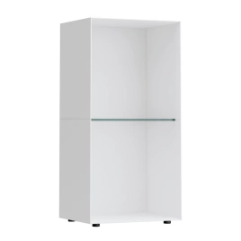 Laufen Palomba Шкаф напольный, 550х220х275мм с 1 стекл. полкой, цвет: белый матовый (4.0710.3.180.220.1)