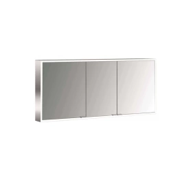 Emco Prime Зеркальный шкаф с подсветкой LED Facelift навесная модель, 1400 mm, 3-дверки, IP 20 зеркальная задняя стенка (9497 062 87)