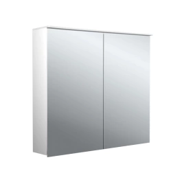 Emco Pure II Зеркальный шкаф с подсветкой Lichtsegel, навесная модель, с подсв. для раковины, 2 дверка, 800mm (9797 054 03)