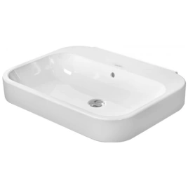 Раковина DURAVIT Happy D2 60х47 5 см без отв под смесительитель со слив переливом цвет белый (2316600060)