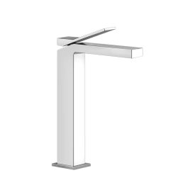 Gessi Rettangolo K Смеситель для раковины на 1 отверстие, излив 128мм, цвет: хром (53006#031)