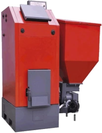 Пеллетный твердотопливный одноконтурный напольный котел ACV Radijator TKAN 2 60 кВт