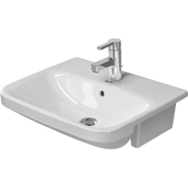Раковина Duravit DuraStyle встраиваемая с перел с 1 отв под смеситель 550x455м (375550000)