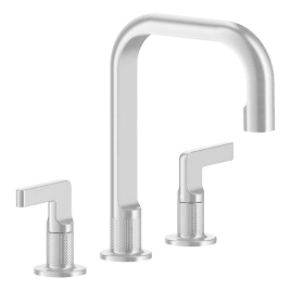GESSI INCISO Смеситель для раковины на 3 отверстия с донным клапаном, излив 160мм, h=240мм Цвет: хром (58013#031)