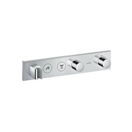 AX Встраиваемый термостат для душа, 2 потреб, Select 460/90, (внешняя часть), цвет: хром (18355000)
