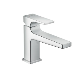Hansgrohe Metropol Смеситель для раковины 100, на 1 отв, с донным клапаном Push-open, излив 157мм, цвет: хром (32502000)