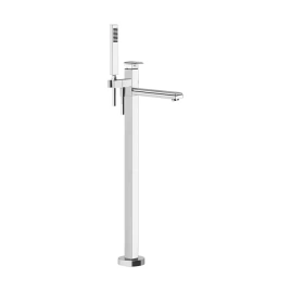 Gessi Eleganza Напольный смеситель для ванны (внешние части), цвет: хром (46131#031)