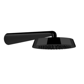 Gessi Cono Душевая головка шарнирная для настенного крепления на 1/2 с защитой от известкового налёта, цвет: Black XL (45151#299)