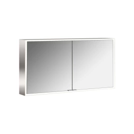 Emco Prime Зеркальный шкаф с подсветкой LED Facelift навесная модель, 1300 mm, 2-дверки, IP 20 задняя панель цвет белый (9497 063 85)
