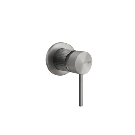 GESSI 316 Встраиваемый смеситель на 1/2 на 1 источник (внешняя часть), цвет: steel brushed (54219#239)