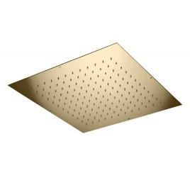 Bongio Soffioni Верхний душ квадратный встраиваемый 400x400 мм, цвет золото (00888OR44QPR)