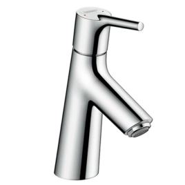 Hansgrohe Talis S Смеситель для раковины 80, на 1 отв, с донным клапаном, излив 97мм, h68мм, цвет: хром (72010000)