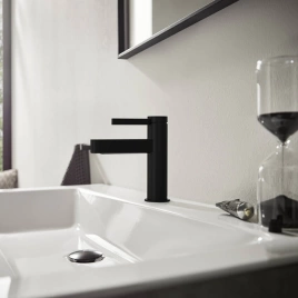 Hansgrohe Finoris Смеситель для раковины 110, цвет матовый черный (76020670)