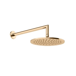 GESSI Ingranaggio Верхний душ с кронштейном D250 мм, цвет Brushed Brass PVD (63348#727)