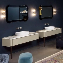 ANTONIO LUPI IL BAGNO Тумба под раковину 720х540х250 мм, 1 ящик SLIM H9, цвет Havana lucido (GBL272.748)