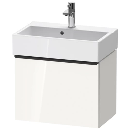 Duravit D-Neo Тумбочка подвесная компакт, 440x584x372, 1 ящик, цвет: белый высокоглянцевый (DE422902222)