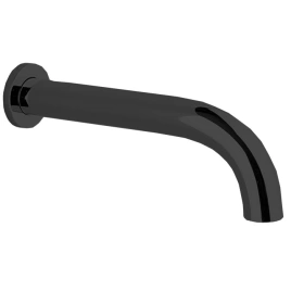 CISAL LESS NEW Излив 200 мм, настенный, цвет Nero Opaco (LN00024040)