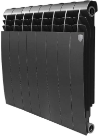 Радиатор биметаллический Royal Thermo BiLiner Noir Sable 500 8 секций-черный