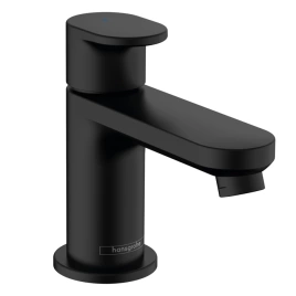Hansgrohe Vernis Blend 70 Кран для холодной воды, без сливного набора, матовый черный (71583670)