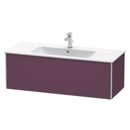 Duravit XSquare База под раковину 1210х478х400 мм, с 1 выдв ящик, Цвет Тёмно-лиловый шелковисто-матовый(для 233612) (XS407409494)