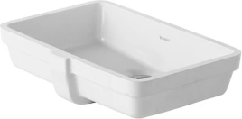 Раковина Duravit Vero встр особая шлифовка для мебели Duravit для встраивания снизу с перел без площадки под смеситель 485x315мм Цвет Белый (330480022)