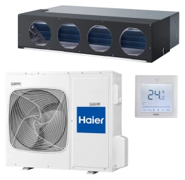 Кондиционер канальный средненапорный Haier AD36NS1ERA(S)/1U36HS1ERA(S) inverter