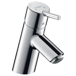 Hansgrohe Talis S Смеситель для раковины, на 1 отв, излив 100мм, h55мм, цвет: хром (32031000)