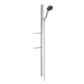 HG Rainfinity Душевой набор (ручной душ 130мм, 3jet, штанга 900мм, держатель, шланг), цвет: хром (27673000)