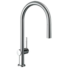Hansgrohe Talis M54 Кухонный смеситель, на 1 отв, излив 210 мм, с вытяжным изливом, хром (72802000)