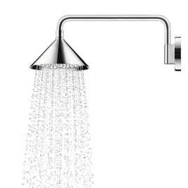 AX ShowerCollection Верхний душ 240, 279мм, 2 jet с держателем, настенный монтаж, дизайн Front, цвет: хром (26021000)