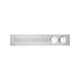 Gessi Hi-Fi Термостат для душа, с включением до 4 источников одновременно (внешняя часть), цвет: хром (63016#031)