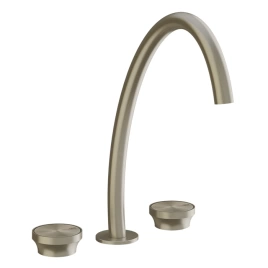 GESSI Origini Смеситель для раковины высокий на 3 отв, без донного клапана, цвет: Finox Brushed Nickel (66016#149)