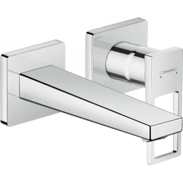 Hansgrohe Metropol Встраиваемый смеситель для раковины, излив 165мм (внешняя часть), цвет: хром (74525000)