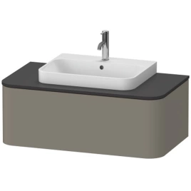 Duravit Happy D.2 Plus Тумба подвесная 354x1000x480мм 1 ящик, цвет: stone grey satin matt (HP493109292)